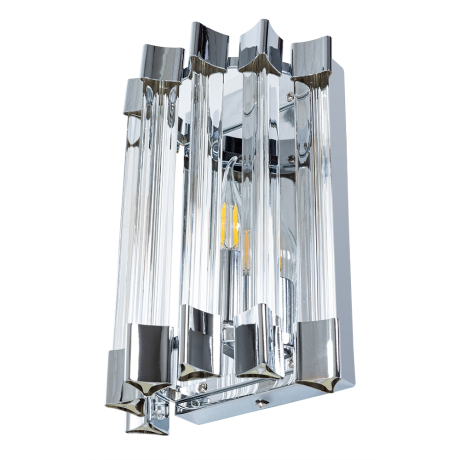Светильник настенный с лампочкой Arte lamp A1059AP-1CC+Lamps 