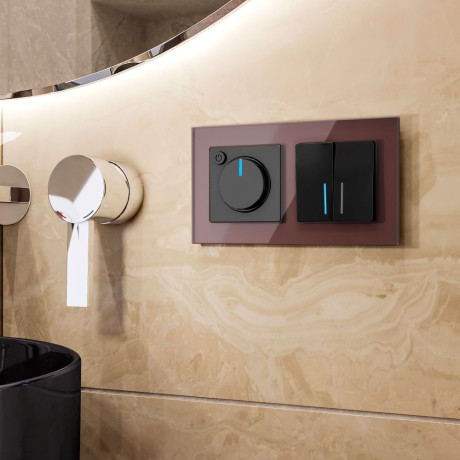 Рамка на 2 поста (мокко) Werkel W0021118