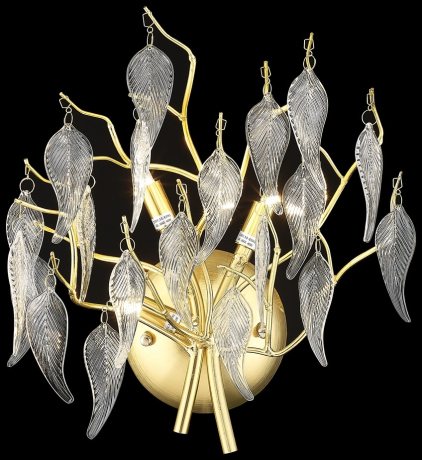 Светильник на стену с Led лампочками в комплекте Wertmark WE182.03.401+Lamps 