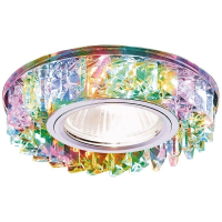 Нарушена упаковка.  <162056> Встраиваемый светодиодный светильник Ambrella light Led  S255 CH/M