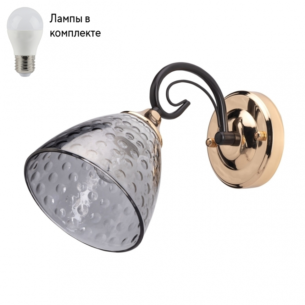 Бра с лампочкой DeMarkt 463021901Lamps 3060₽