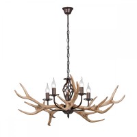 НЕ ПУБЛИКОВАТЬ!!! ЗАПРЕЩЕНЫ ПРОДАЖИ! Люстра подвесная с декоративными рогами Vitaluce V1491/5