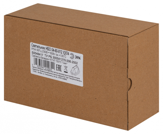 Настенный ЖКХ светильник Эра НБО 04-60-012 (Б0048417) 