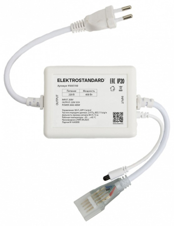 Контроллер-выключатель Wi-Fi для смартфонов и планшетов Elektrostandard Аксессуары для RGB гибкого неона a065584 