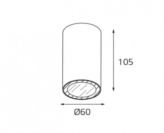 Светильник точечный с Led лампочками в комплекте Italline DANNY PL IP black+Lamps 