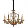 Firenze 1780.8.2 Antique Gold Подвесная люстра Lucia Tucci 