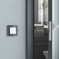 Выключатель одноклавишный без рамки Werkel белый матовый W1113061