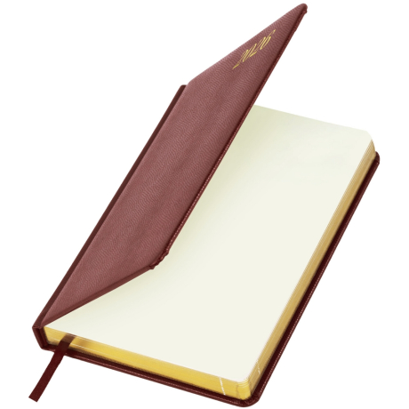 Нарушена упаковка! <795085> Ежедневник датированный 2026 А5 138x213 мм, BRAUBERG "Iguana", под кожу, коричневый, 117057