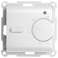 Терморегулятор электромеханический для теплого пола без рамки Stekker Катрин 49740