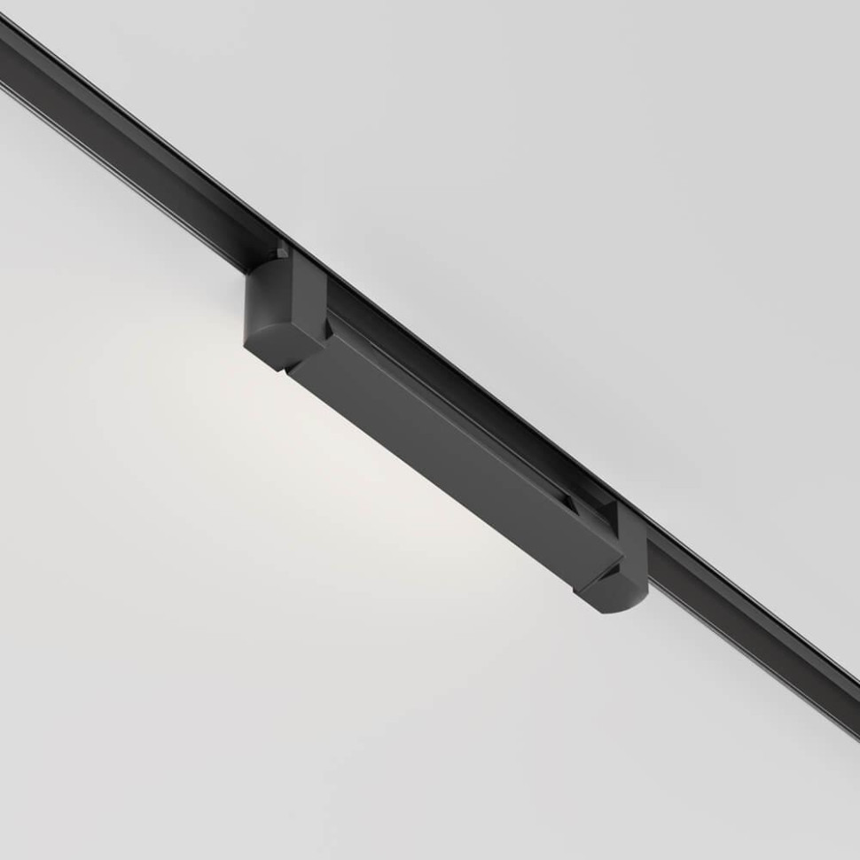 Однофазный LED светильник 10W 3000К для трека Maytoni Technicall Basis Rot TR104-1-10W3K-B, цвет черный - фото 2