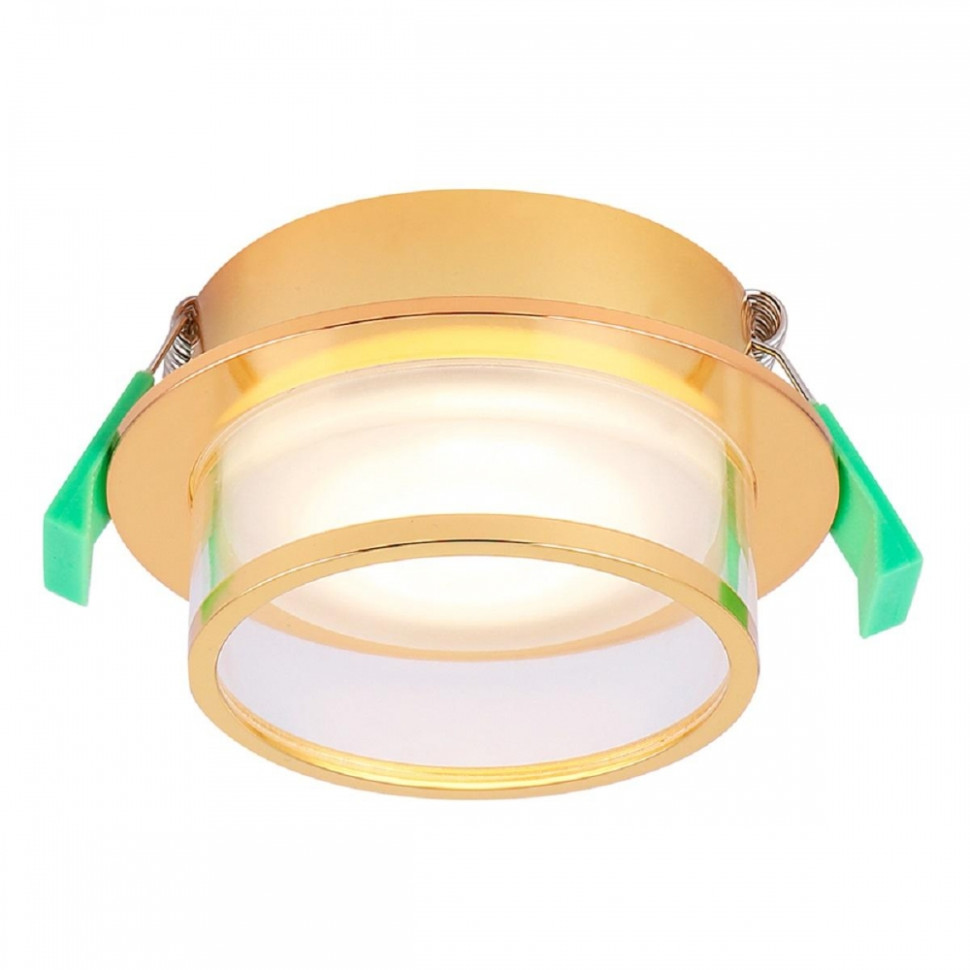 Встраиваемый светильник Crystal Lux CLT 061C1 GO, цвет золотой - фото 2