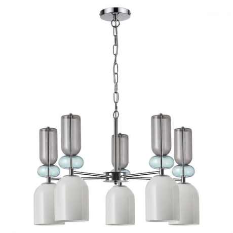 Люстра подвесная со светодиодными лампочками E27, комплект от Lustrof. №333243-624511 