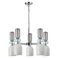 Люстра подвесная со светодиодными лампочками E27, комплект от Lustrof. №333243-624511