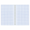 Нарушена упаковка!  <797150> Тетрадь А4, 96 л., BRAUBERG, гребень, клетка, матовая ламинация, "Ритм" (микс в спайке), 405321