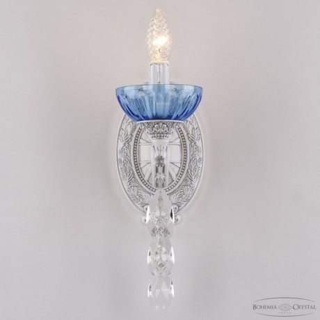 Бра Bohemia Ivele Crystal AL7801 AL7801B10/1/175 B WMN P Aquamarine/M-1H 