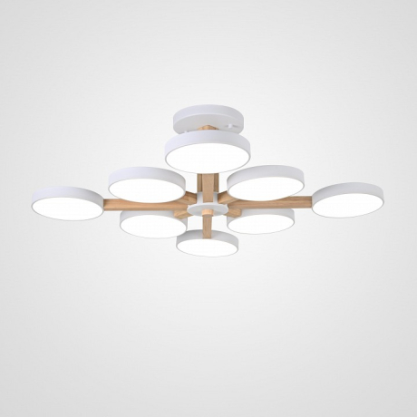 Люстра на штанге Imperiumloft TURNA White TURNA-B01