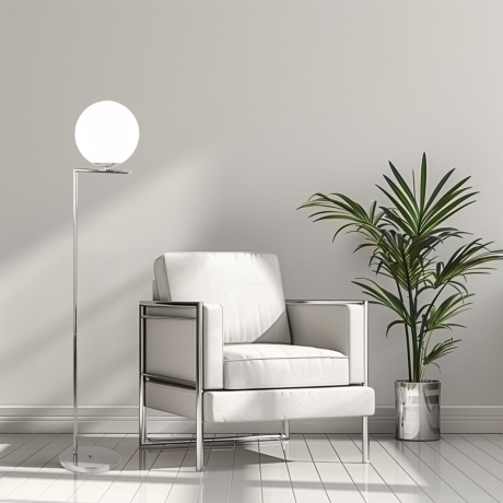 Торшер Eurosvet Frost 01083/1 хром (a050097) 