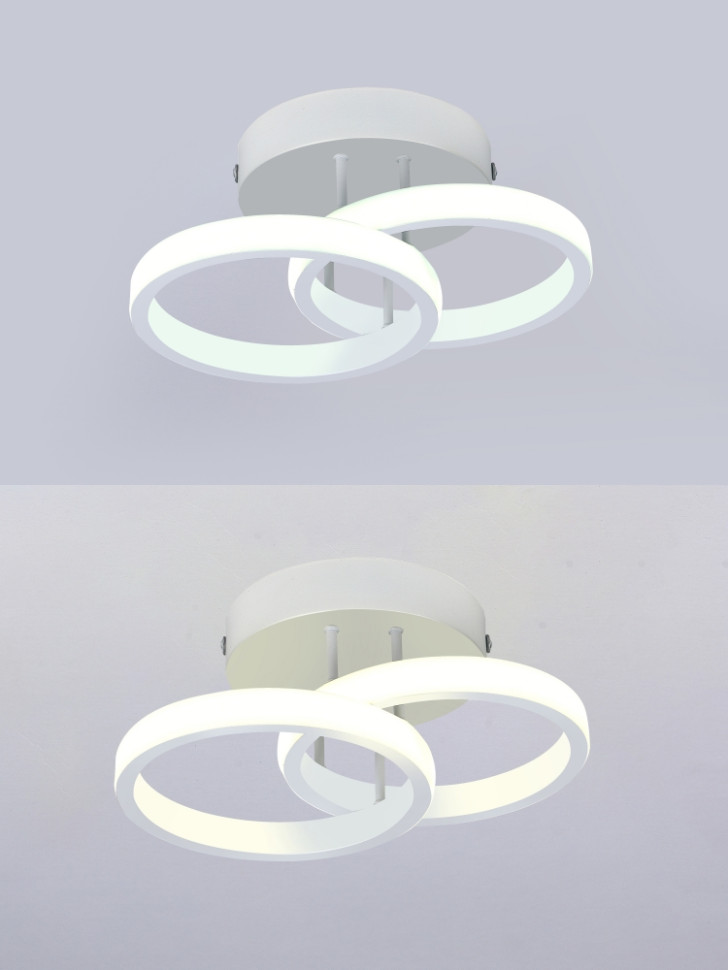 Светодиодный потолочный светильник Natali Kovaltseva LED LAMPS 81112, цвет белый - фото 3