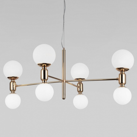 Подвесная люстра Eurosvet Bubble 30182/8 золото 