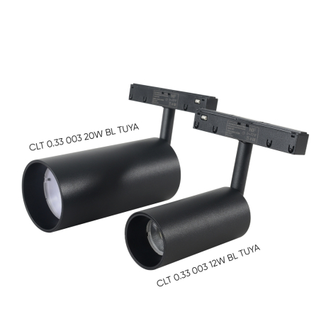 Светильник трековый магнитный Crystal Lux CLT 0.33 003 12W BL TUYA 
