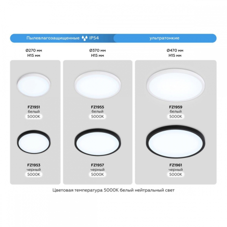 Накладной светильник Ambrella Light FZ FZ1953 