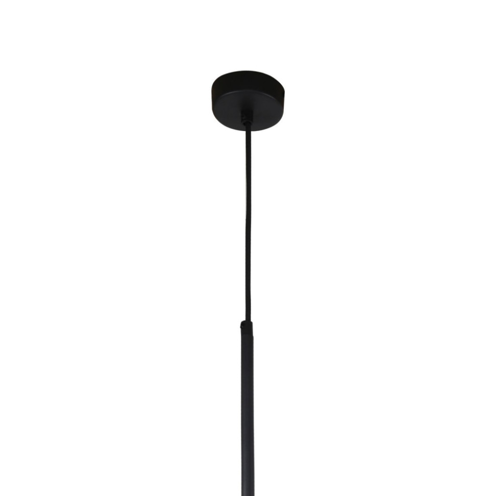 Светильник подвесной с лампочками, комплект от Lustrof. № 385118-617740, цвет матовый черный, латунь - фото 3