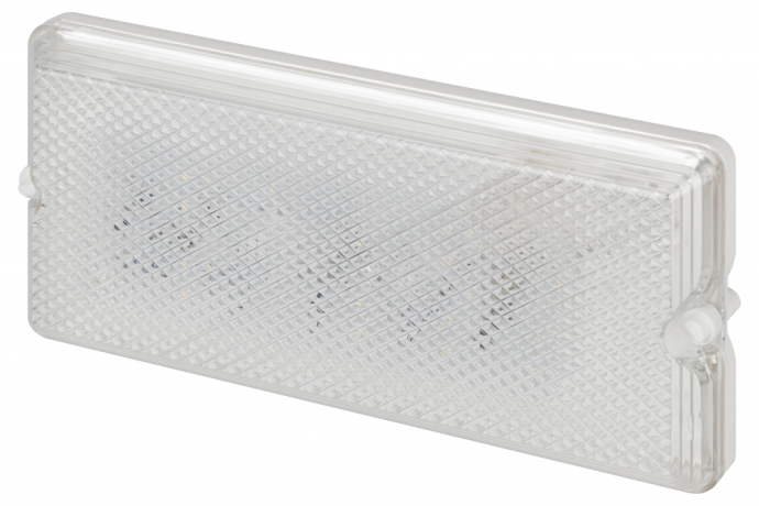 Антивандальный светильник Эра ДБО -001 12Вт 4000K 1000Лм IP54 240х110х35 (619895)