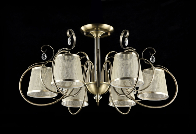 FR2020-PL-06-BZ Потолочная люстра Freya Simone (FR020-06-R) 