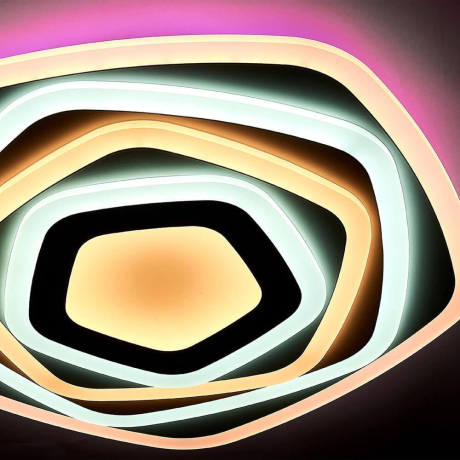 Светодиодная люстра с поддержкой ''Алиса'' и пультом Citilux Триест Смарт CL737A54E 