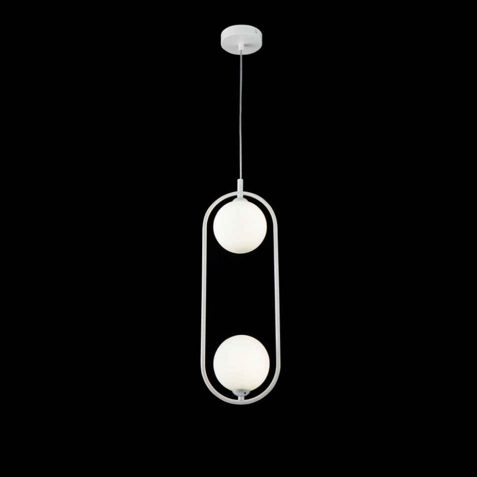 MOD013PL-02W Подвесной светильник Maytoni Ring, цвет белый матовый - фото 1