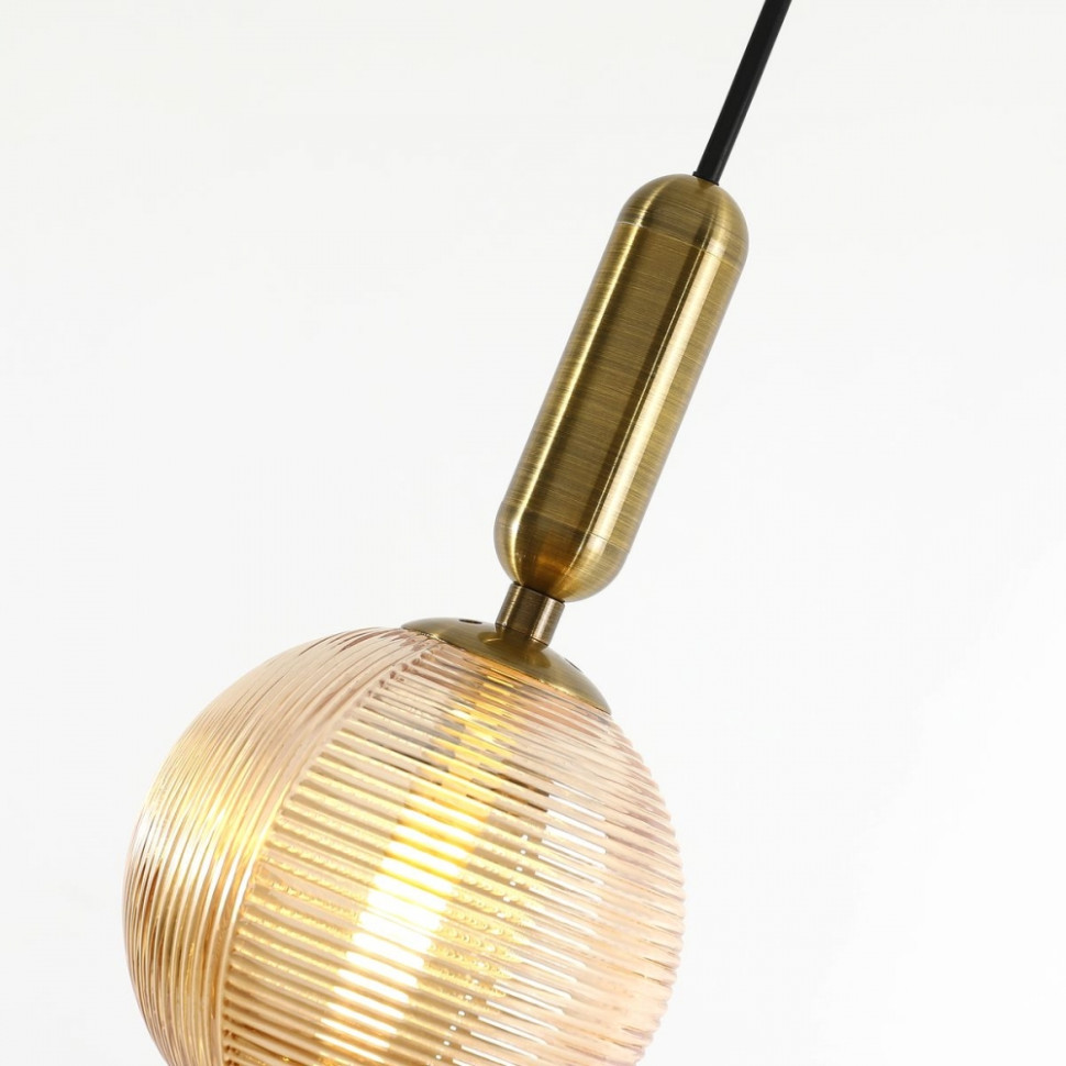 Подвесной светильник Favourite Idem 2723-1P, цвет латунь - фото 4