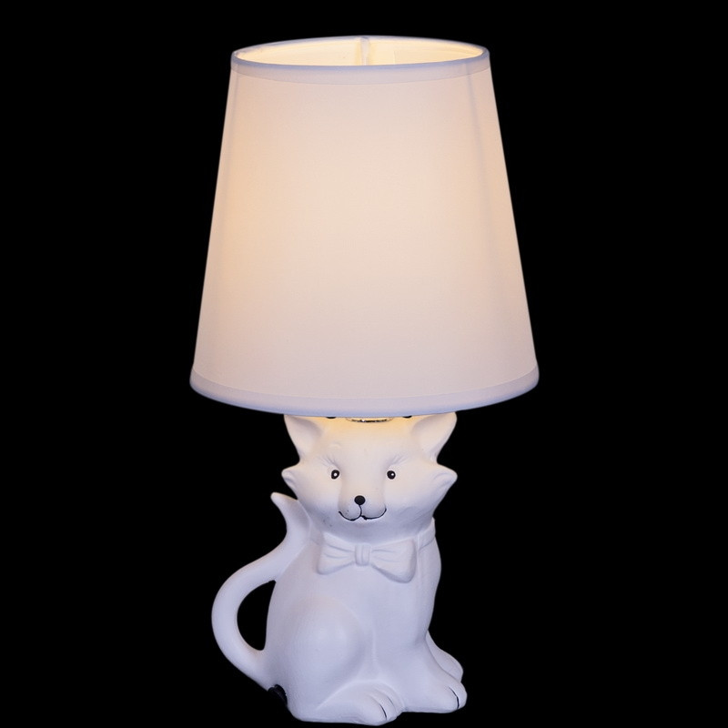 Настольная лампа Reluce 18731 1413072, цвет белый