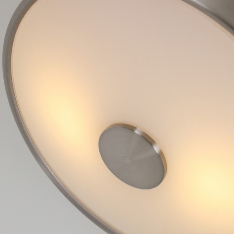 Потолочный светильник с лампочками светодиодными, комплект от Lustrof. №253772-617838, цвет никель - фото 4