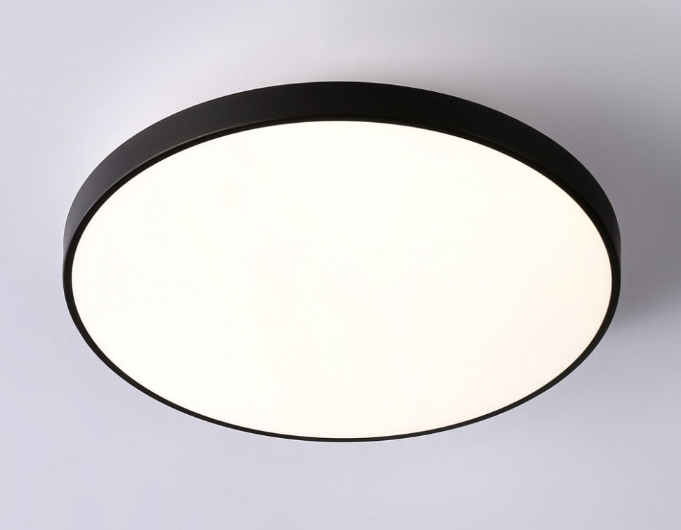 Потолочный светодиодный светильник Ambrella light ORBITAL FZ1224, цвет черный - фото 2