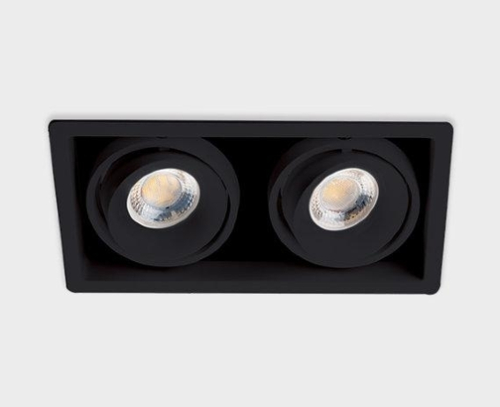 Встраиваемый светильник Italline DE-312 black 