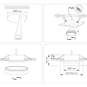 Встраиваемый светильник Ambrella Light TN TN6709