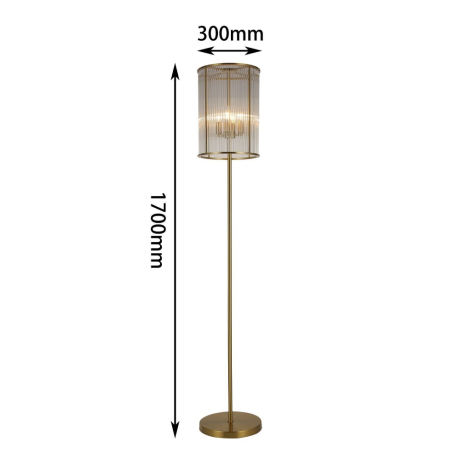 Торшер со светодиодными лампами, комплект от Lustrof. №303351-618312 