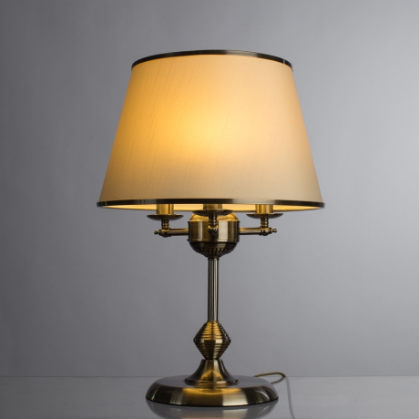 Настольная лампа в комплекте с лампочками  Arte lamp A3579LT-3AB+Lamps 
