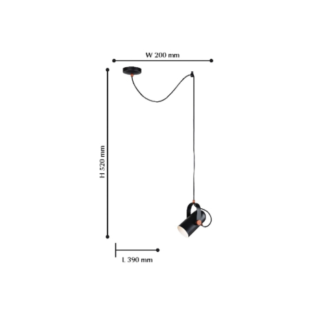 Подвесной светильник Favourite Ampolla 2007-1P 