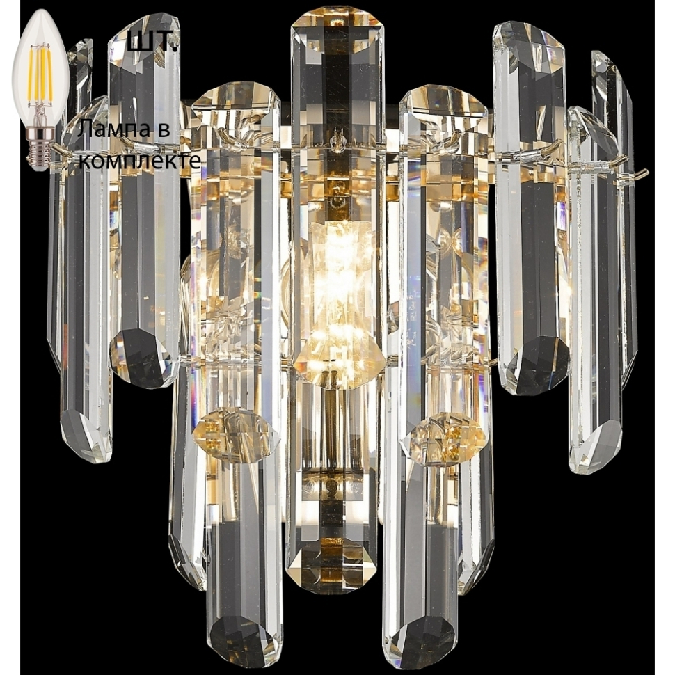Бра с лампочкой Wertmark WE10702301Lamps 15615₽