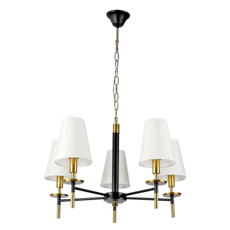 Подвесная люстра Arte Lamp Riccardo A4075LM-5BK
