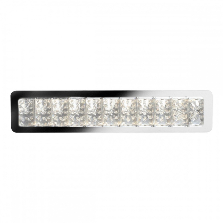 Нарушена упаковка!  <285243> Настенный светодиодный светильник с ПДУ iLedex Crystal ice MB7212-6 Хром