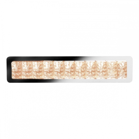 Нарушена упаковка!  <285243> Настенный светодиодный светильник с ПДУ iLedex Crystal ice MB7212-6 Хром