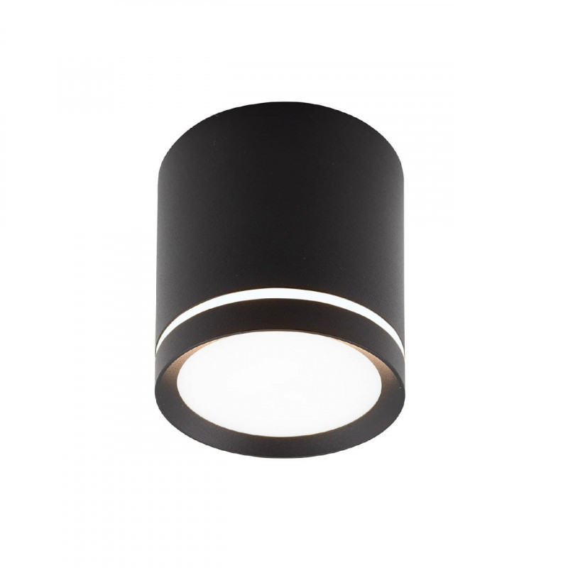 Накладной светодиодный светильник Denkirs DK4013-BK, цвет черный - фото 1