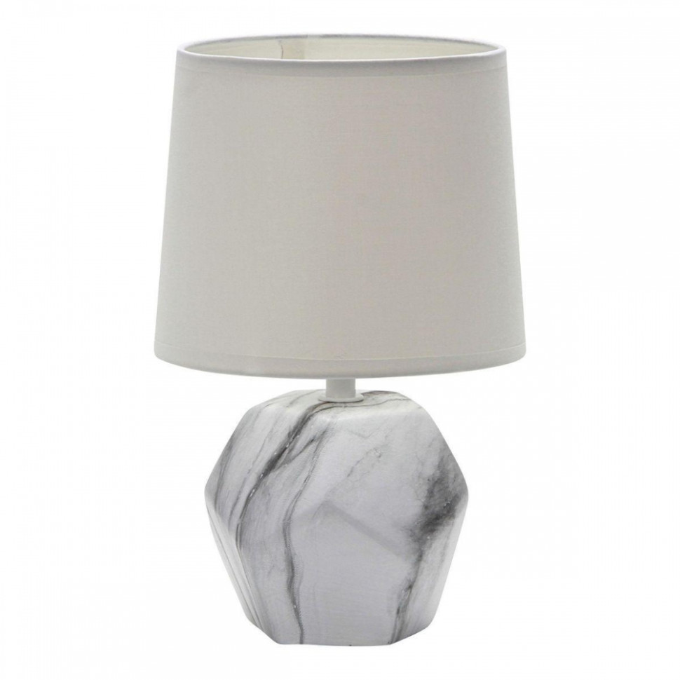 Настольная лампа Escada 10163/T E14*40W White marble MARBLE стол ivar 180 marbles kl 188 контрастный мрамор итальянская керамика