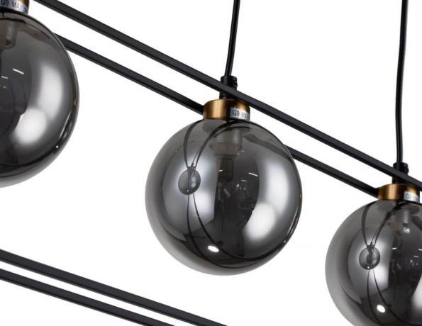 Подвесной светильник Indigo Spazio 11017/3P Black 