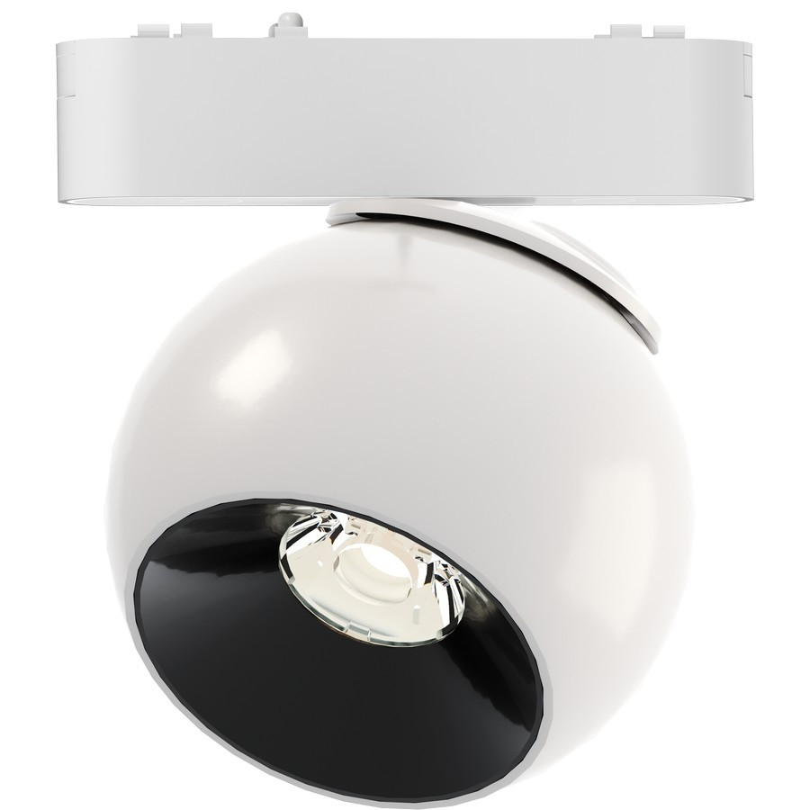 Трековый светильник 12W 4000К для ультратонкого магнитного шинопровода Wertmark WTH WTH.O13.007.40.12, цвет белый