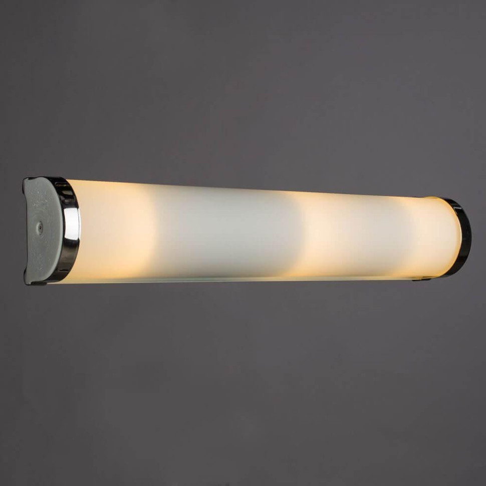 A5210AP-3CC Накладной влагозащищенный настенный светильник Arte Lamp Aqua, цвет хром - фото 1