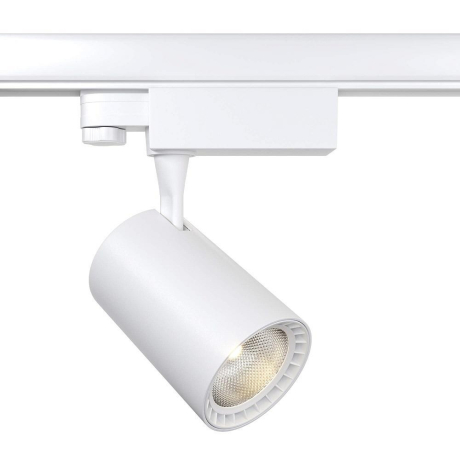 Трехфазный LED светильник 10W 3000К для трека Maytoni Technicall Vuoro TR029-3-10W3K-S-W 