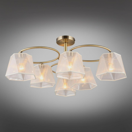 Люстра потолочная с лампочками Omnilux OML-65017-06+Lamps 